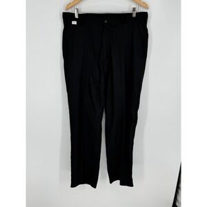 Happy Chef Men's Black Chef Work Pants Size 36x32 Style 250 Cotton Blend K2